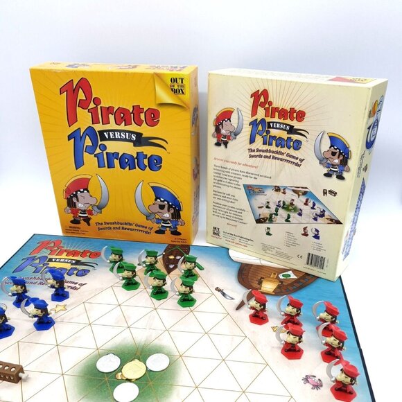 Pirate Versus Pirate Game 2 to 3 Players Out of the Box Age 8+ Family Complete - Picture 3 of 12